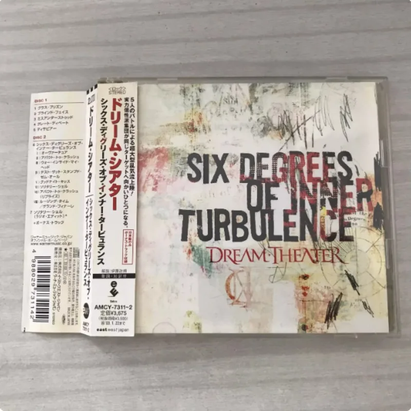CD Progressive Metal & Heavy Metal Album Dream Theater Music CD Official 2-Disc Studio Album Music Record Party Music Collection
CD Progressive Metal & Heavy Metal Album Dream Theater Music CD Official 2-Disc Studio Album Music Record Party Music Collection