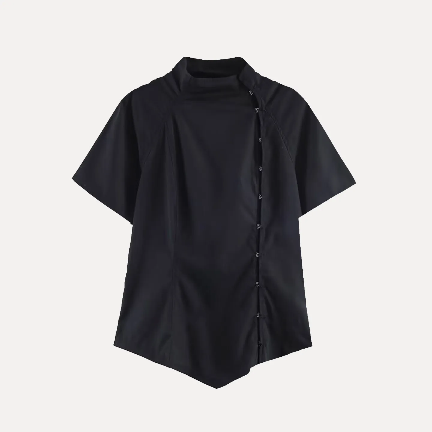 Faionable Slim Fit Pure Color Asymmetrical Top for Women Spring 2026 Ele Simple Versatile irt by Z
Faionable Slim Fit Pure Color Asymmetrical Top for Women Spring 2026 Ele Simple Versatile irt by Z