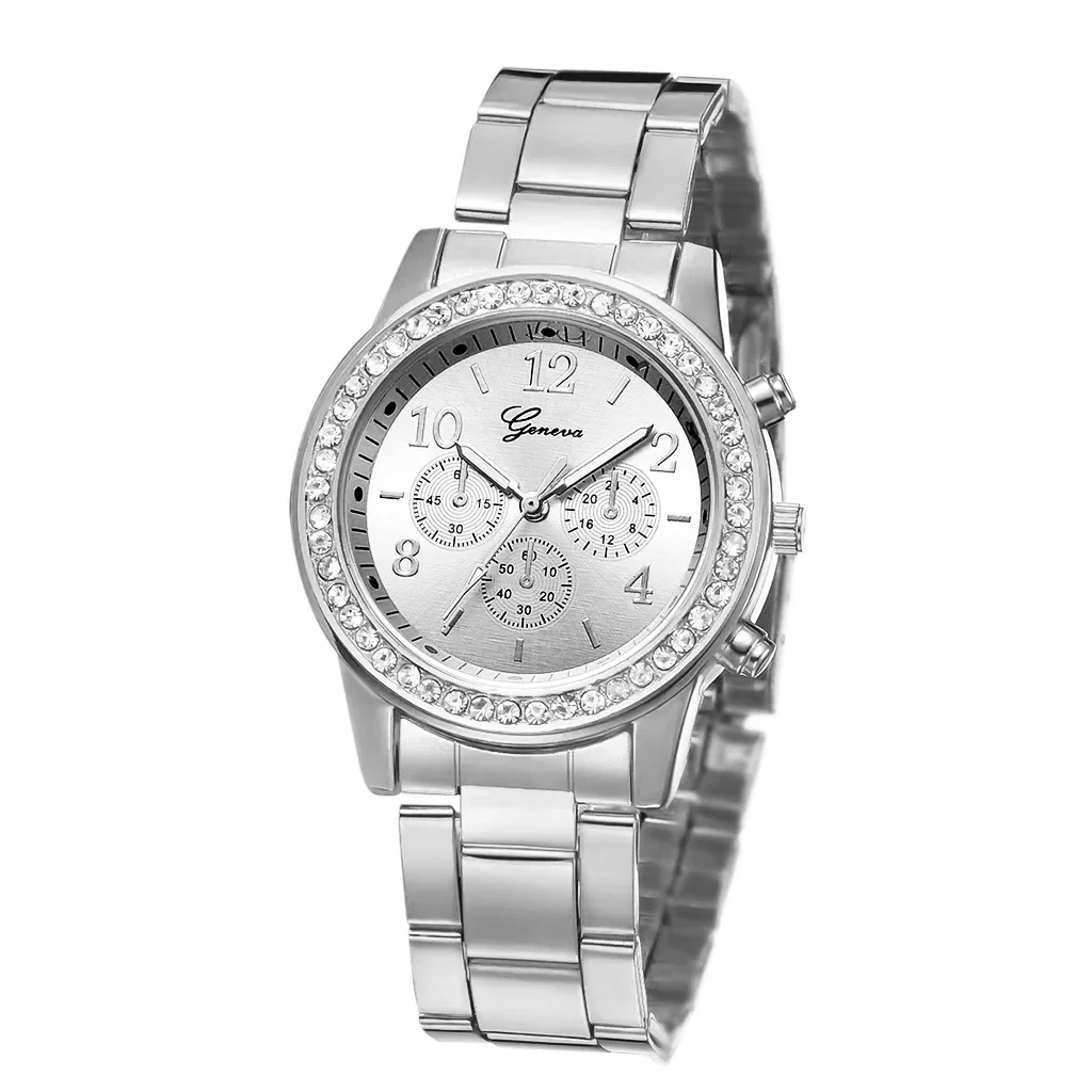 Women Watches Fashion Rose Gold Watch Bracelet Set Ladies Wristwatches Stainless Steel Silver Strap Female Quartz Watch
Women Watches Fashion Rose Gold Watch Bracelet Set Ladies Wristwatches Stainless Steel Silver Strap Female Quartz Watch