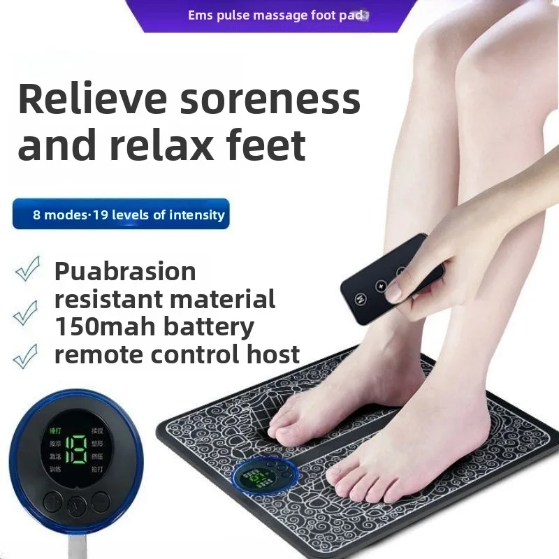 1Set Foot Massger Sole Massage Pad Feet Muscle Stimulation 8 Modes 19 Level Relaxation USB Charging
1Set Foot Massger Sole Massage Pad Feet Muscle Stimulation 8 Modes 19 Level Relaxation USB Charging