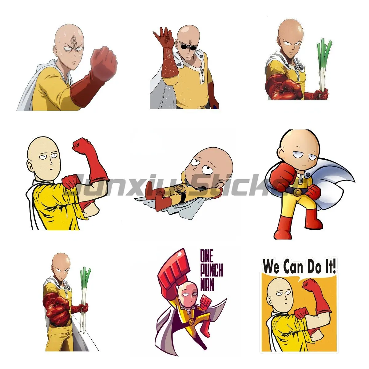 Car Stickers ONE PUNCH MAN Saitama Cartoon Cute Funny Reflective Decoration for Windshield Window Trunk Bumper Motorcycle
Car Stickers ONE PUNCH MAN Saitama Cartoon Cute Funny Reflective Decoration for Windshield Window Trunk Bumper Motorcycle