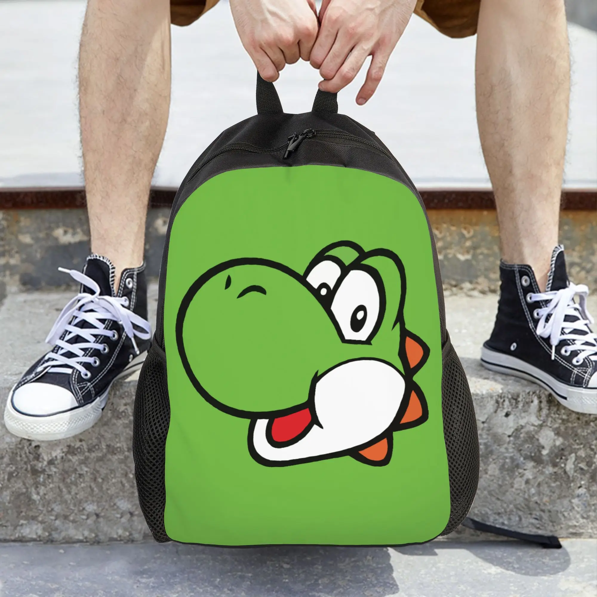 Super Marios Yoshi Women Backpack Casual Children School Bag Laptop Backpack Kids Travel Shoulder Bag
Super Marios Yoshi Women Backpack Casual Children School Bag Laptop Backpack Kids Travel Shoulder Bag