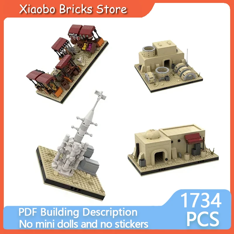 Star Movies Model MOC Building Bricks Military Base Desert Houses Modular Technology Gifts Children Holiday Assemble Toys Suit
Star Movies Model MOC Building Bricks Military Base Desert Houses Modular Technology Gifts Children Holiday Assemble Toys Suit