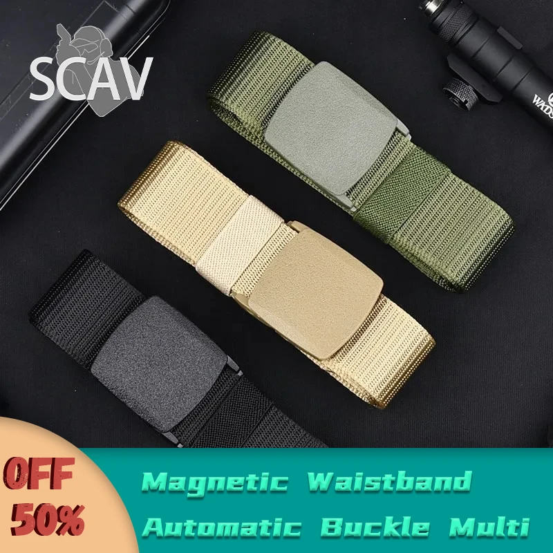 Belt Release Magnetic Waistband Automatic Buckle Multi Function Canvas Waist Pack Strap Hunting Outdoor Sport Camping
Belt Release Magnetic Waistband Automatic Buckle Multi Function Canvas Waist Pack Strap Hunting Outdoor Sport Camping