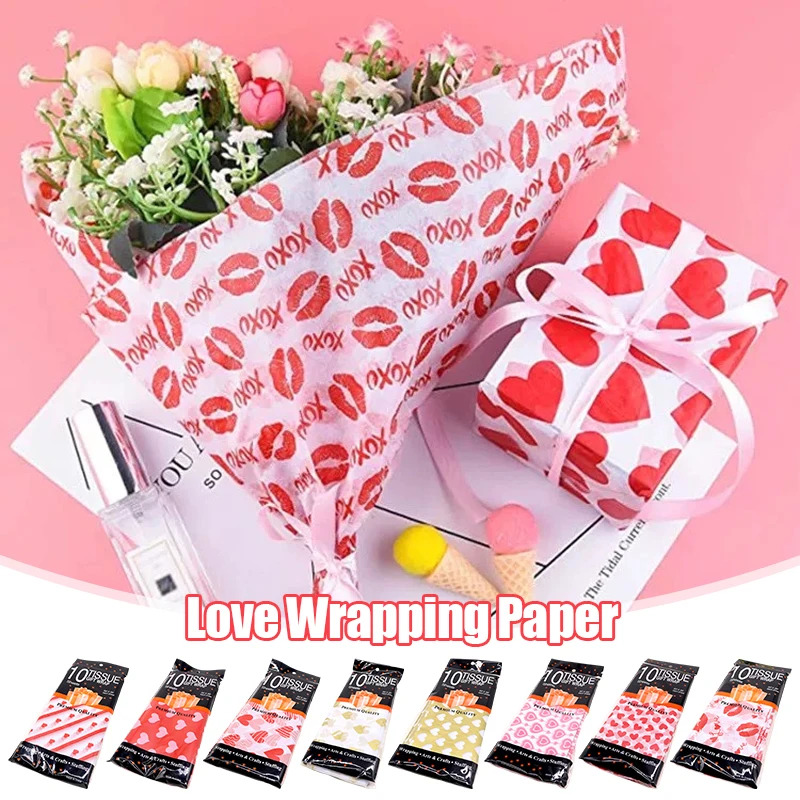 10Pcs Heart Tissue Paper for Handmade Craft Paper Diy Flowers Wrapping Gift Packing Paper Valentine's Day Wedding Party Supply
10Pcs Heart Tissue Paper for Handmade Craft Paper Diy Flowers Wrapping Gift Packing Paper Valentine's Day Wedding Party Supply