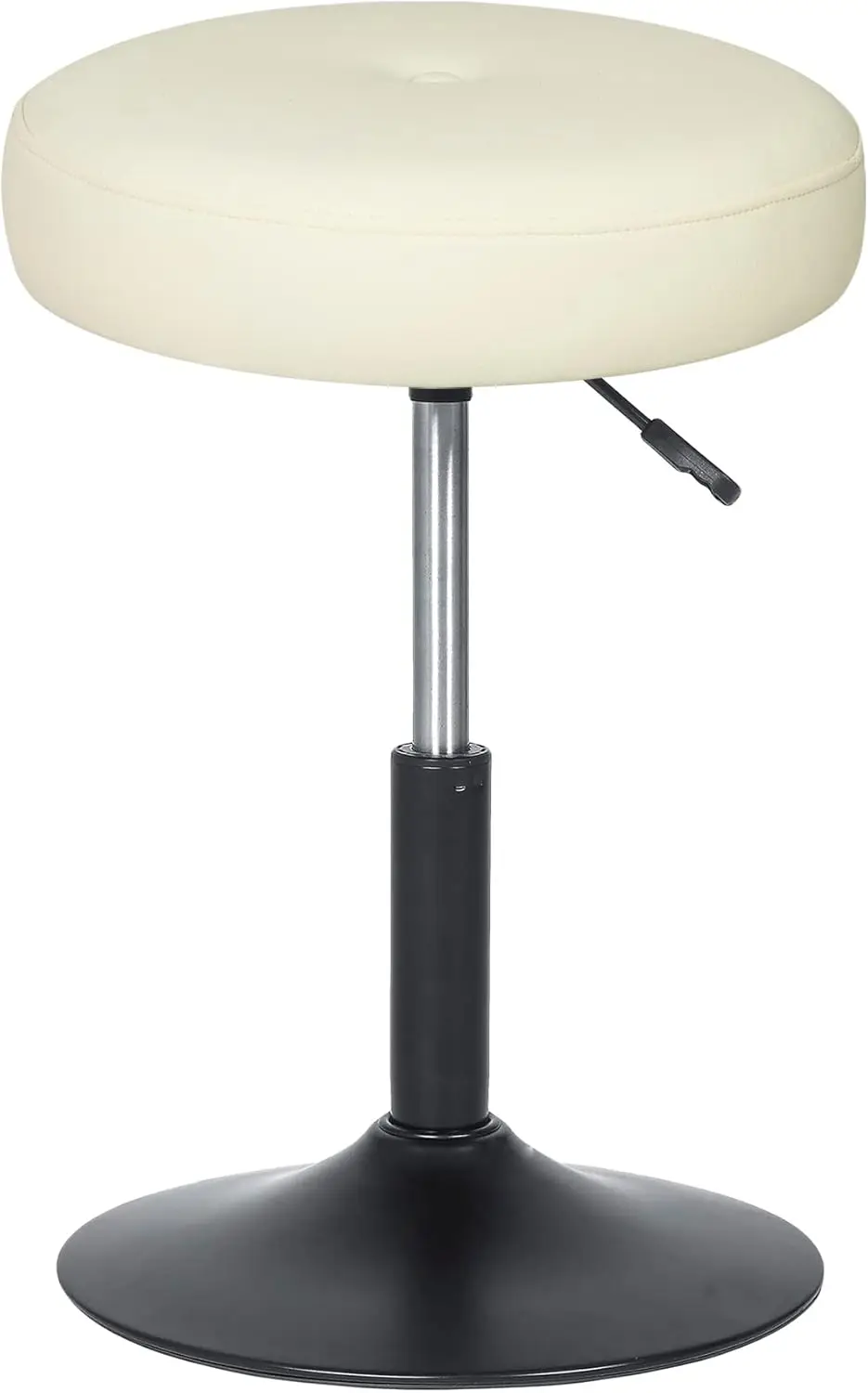 Modern Round Vanity Stool Chair For Makeup Room, Height Adjustable 360 Swivel Foot Stools Piano Stool With Chromed Metal Base
Modern Round Vanity Stool Chair For Makeup Room, Height Adjustable 360 Swivel Foot Stools Piano Stool With Chromed Metal Base