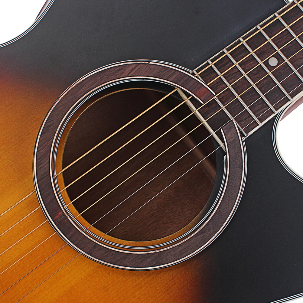 Guitar Sound Hole Rosette Decals Inlay Decoration Accessories Mosaic Stickers Cover Folk Acoustic Bamboo Classical Guitar Parts
Guitar Sound Hole Rosette Decals Inlay Decoration Accessories Mosaic Stickers Cover Folk Acoustic Bamboo Classical Guitar Parts