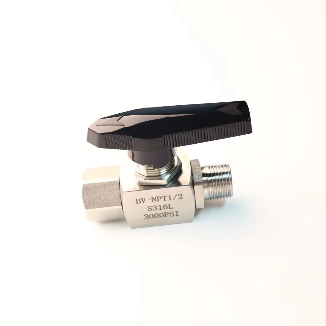 Factory Direct Sales of High-quality 316L Stainless Steel Male and Female Threaded High-pressure Ball Valves
Factory Direct Sales of High-quality 316L Stainless Steel Male and Female Threaded High-pressure Ball Valves