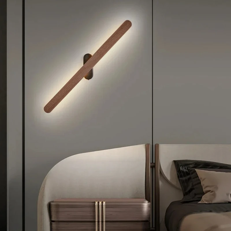 Modern Black Walnut Wall Lamps Long Staircase Corridor Wand Lampen Living Room Bedroom Bedside Home Decor Light Wall Decor
Modern Black Walnut Wall Lamps Long Staircase Corridor Wand Lampen Living Room Bedroom Bedside Home Decor Light Wall Decor