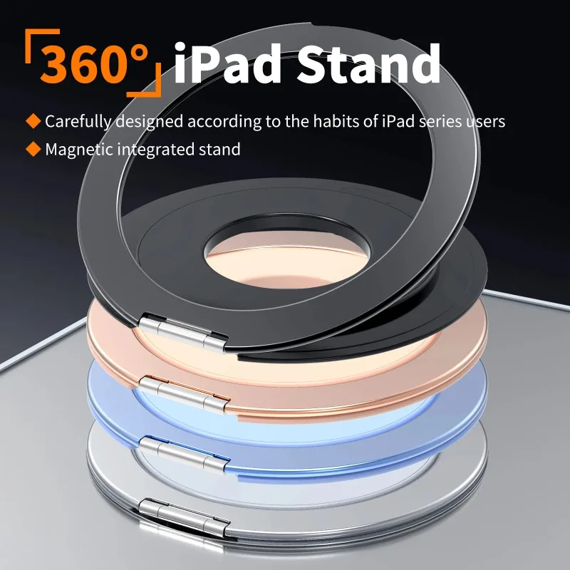 For All Tablets Universal Metal Bracket Stand Durable 360 Rotation Tablet Accessories 360° Rotating Magnetic Holder Mount
For All Tablets Universal Metal Bracket Stand Durable 360 Rotation Tablet Accessories 360° Rotating Magnetic Holder Mount