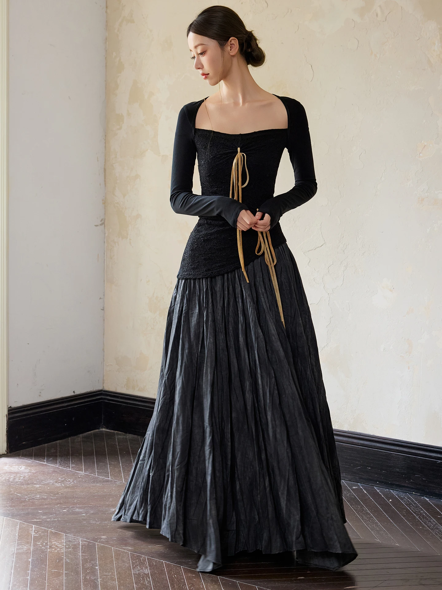 Женская базовая футболка ONMOON с кружевными вставками, длинным рукавом и квадратным вырезом, приталенная, для повседневной носки
Женская базовая футболка ONMOON с кружевными вставками, длинным рукавом и квадратным вырезом, приталенная, для повседневной носки