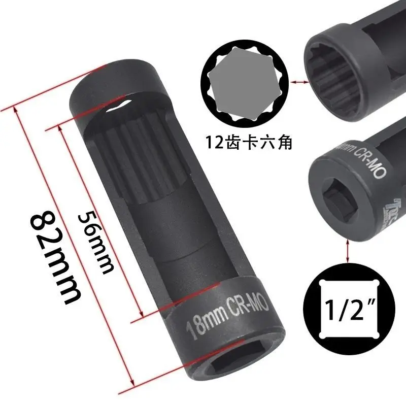 For Porsche Macan Shock Absorber Top Nut Socket 18/19/21/22/24mm Strut Mount Removal Wrench Set
For Porsche Macan Shock Absorber Top Nut Socket 18/19/21/22/24mm Strut Mount Removal Wrench Set