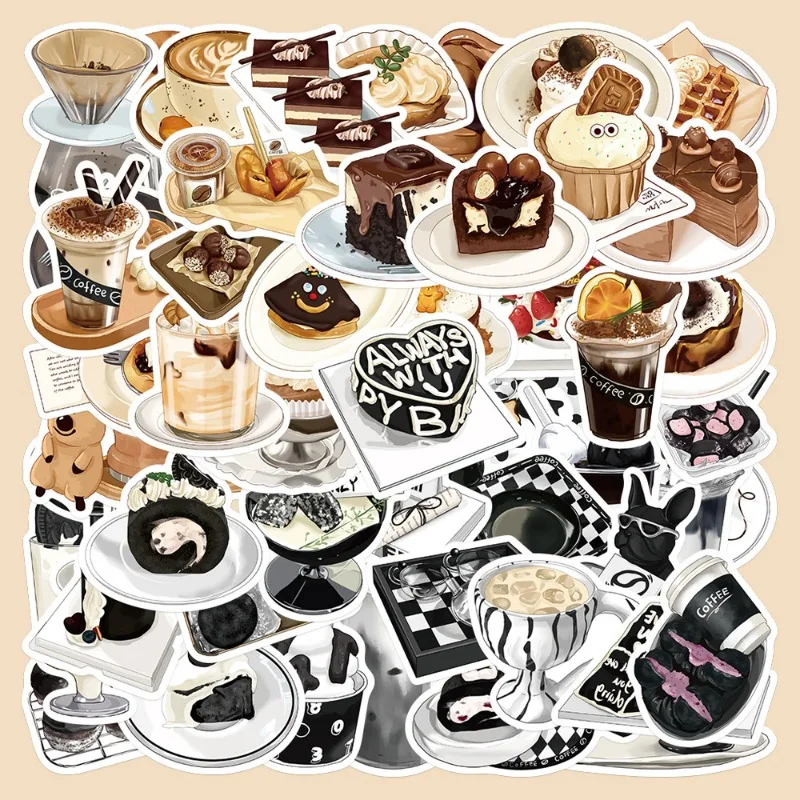 50pcs Creative Retro Afternoon Tea Series Graffiti Stickers Suitable for Helmet Desktop Wall Decoration DIY Sticker Pack
50pcs Creative Retro Afternoon Tea Series Graffiti Stickers Suitable for Helmet Desktop Wall Decoration DIY Sticker Pack
