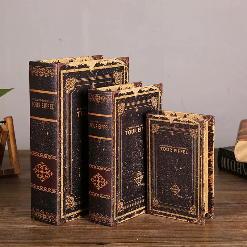 Storage Box Leather Handmade Retro Nostalgic Geometric Pattern Prop Books Office Light Luxury Bookshelf Decoration Home Suit 1Pc
Storage Box Leather Handmade Retro Nostalgic Geometric Pattern Prop Books Office Light Luxury Bookshelf Decoration Home Suit 1Pc