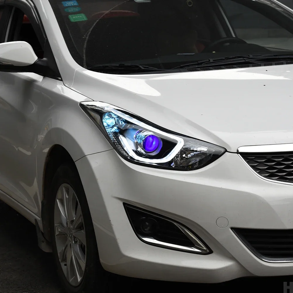 Car Front lamps For Elantra Landdong 2012-2016 LED Auto Headlights Assembly Upgrade High Quality Bifocal lens Tool Accessories
Car Front lamps For Elantra Landdong 2012-2016 LED Auto Headlights Assembly Upgrade High Quality Bifocal lens Tool Accessories