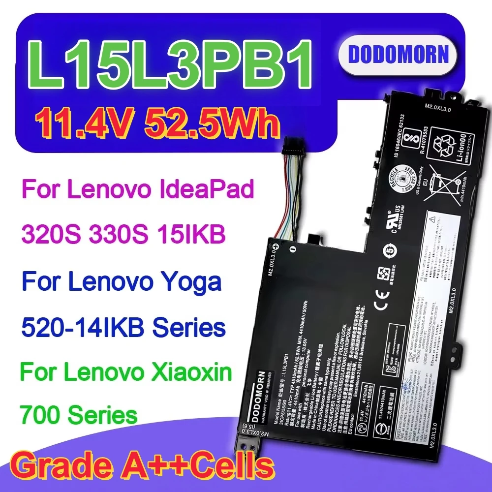 High quality L15L3PB1 Laptop Battery For Lenovo Chromebook 300E C330 S330 N22 N23 N42 Flex 11 Replace L15M3PB1
High quality L15L3PB1 Laptop Battery For Lenovo Chromebook 300E C330 S330 N22 N23 N42 Flex 11 Replace L15M3PB1