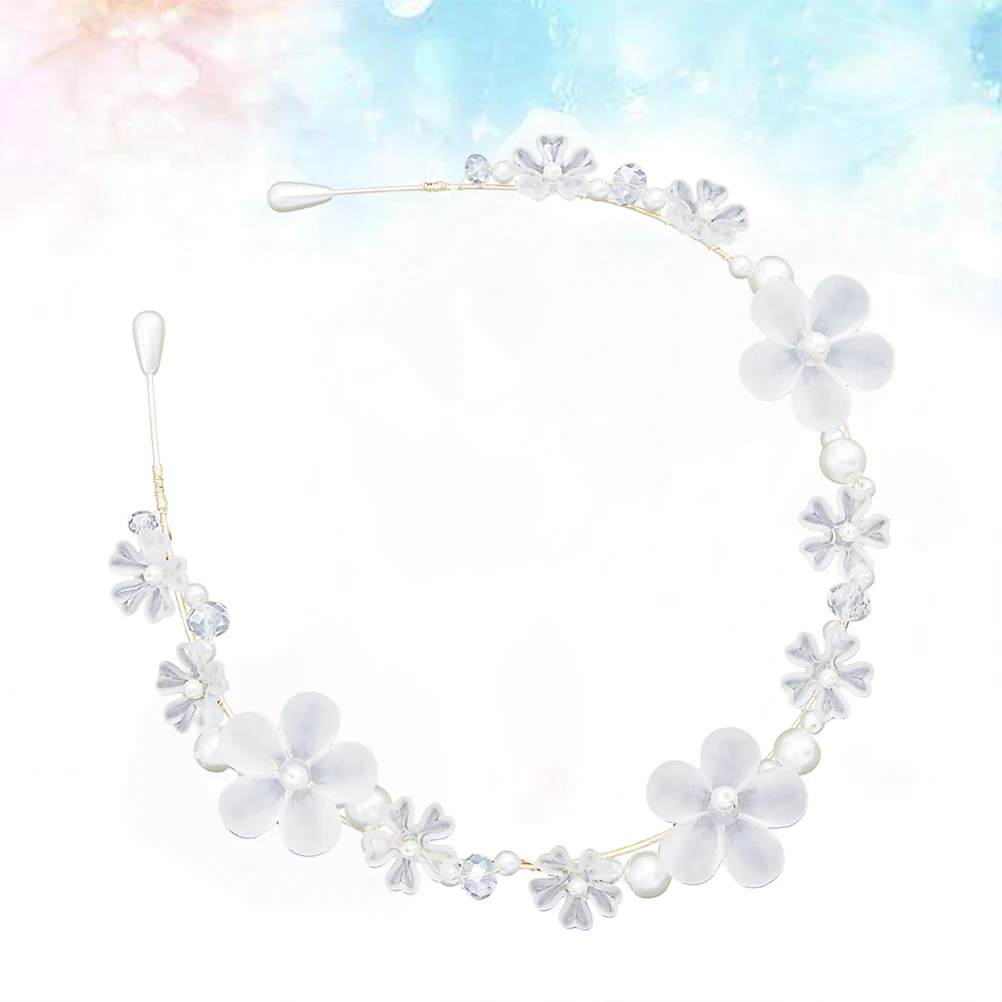 Flower Pearl Headb Wedding Bridal Hair Accessories Elegant Design Lightweight Comfortable Wear
Flower Pearl Headb Wedding Bridal Hair Accessories Elegant Design Lightweight Comfortable Wear