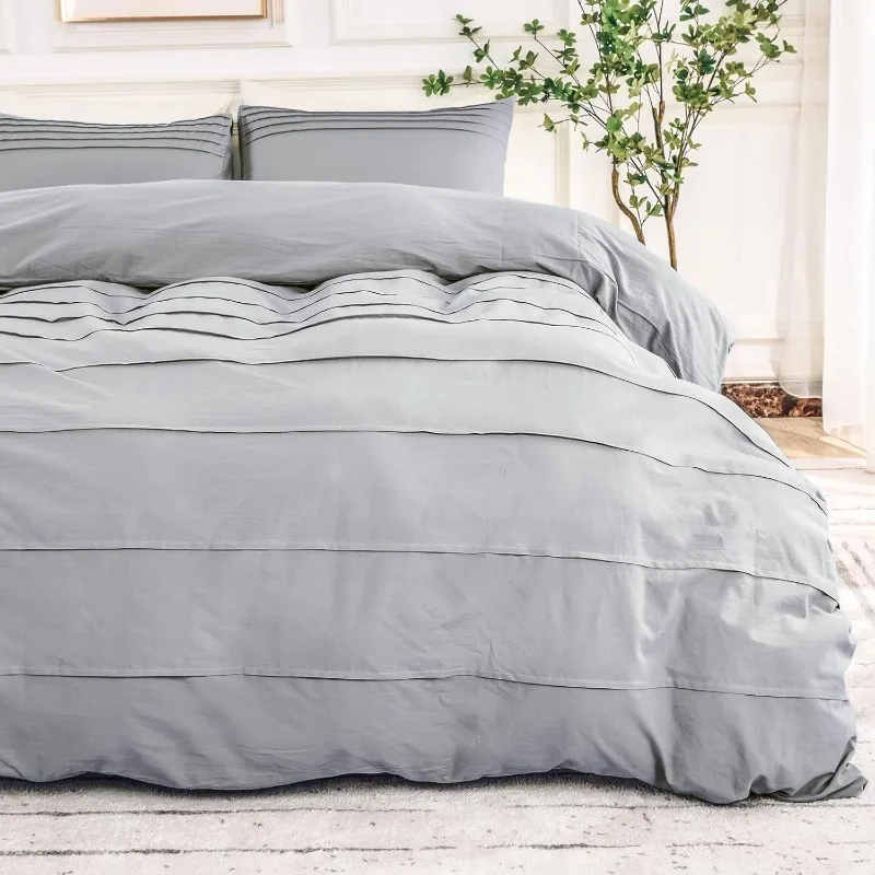 100% Organic Cotton Duvet Cover, 3pc Bedding Set with Zipper Closure, Soft, Lightweight and Breathable, No Comforter
100% Organic Cotton Duvet Cover, 3pc Bedding Set with Zipper Closure, Soft, Lightweight and Breathable, No Comforter