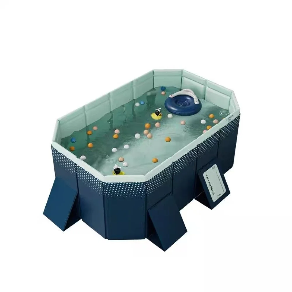 1.8m PVC folding pool (not inflatable) bathes and cools in summer, suitable for outdoor patio beach garden
1.8m PVC folding pool (not inflatable) bathes and cools in summer, suitable for outdoor patio beach garden