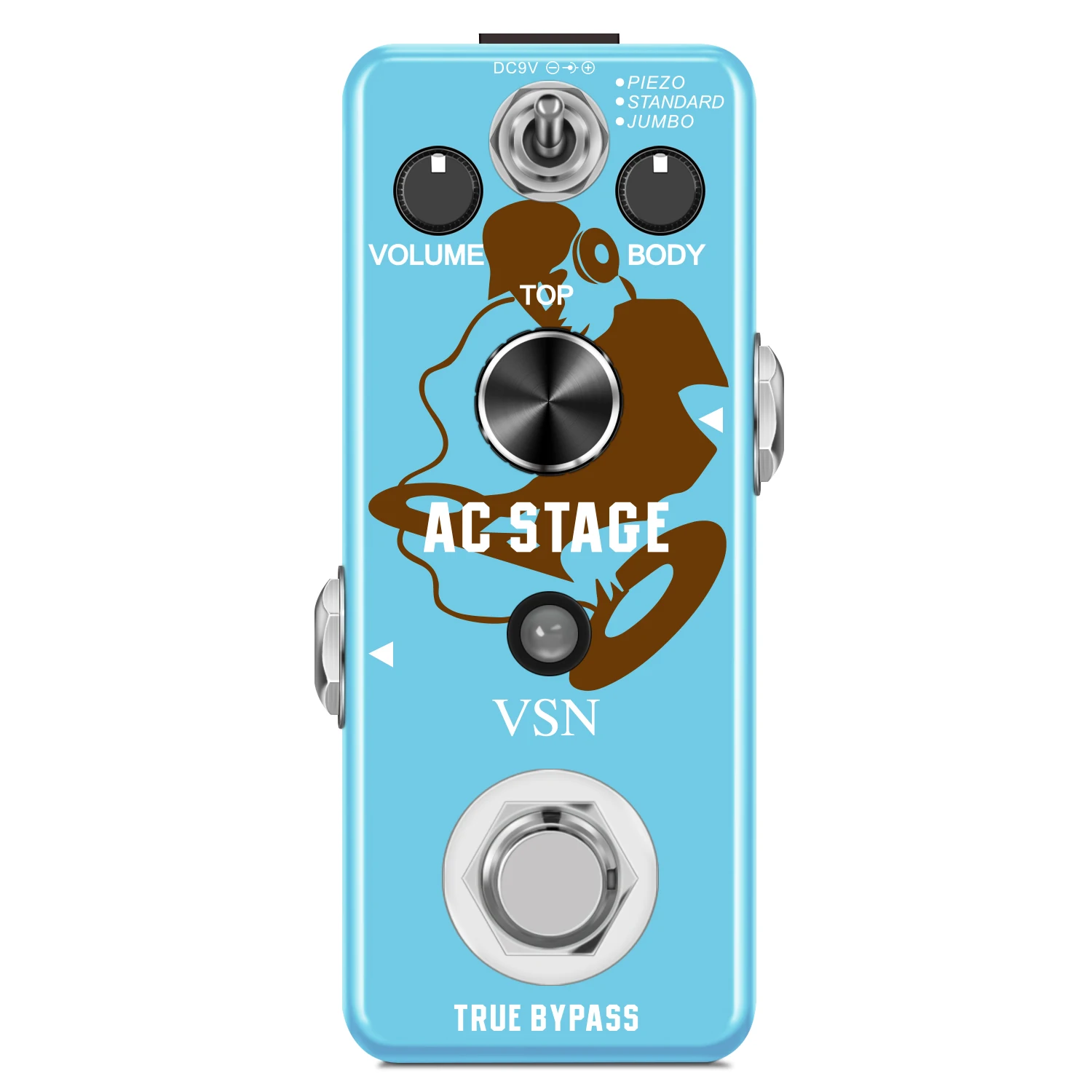 VSN AC Stage Guitar Pedal Effect Analog Acoustic Pedals For Guitars Guitarist Analog Effectors Piezo Standard Jumbo
VSN AC Stage Guitar Pedal Effect Analog Acoustic Pedals For Guitars Guitarist Analog Effectors Piezo Standard Jumbo