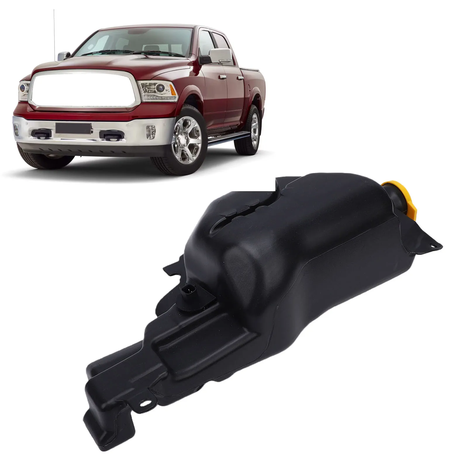 Windshield Washer Reservoir Assembly Replacement for Ram 1500 2500 3500 V8 CH1288200 Windshield Washer Reservoir with Sensor
Windshield Washer Reservoir Assembly Replacement for Ram 1500 2500 3500 V8 CH1288200 Windshield Washer Reservoir with Sensor