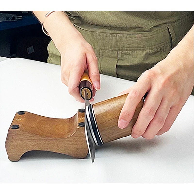 Universal Knife Sharpener for Kitchen/BBQ/Workshop - 4-Angle S-Base, Diamond/Stone/Ceramic, Compact & Portable
Universal Knife Sharpener for Kitchen/BBQ/Workshop - 4-Angle S-Base, Diamond/Stone/Ceramic, Compact & Portable