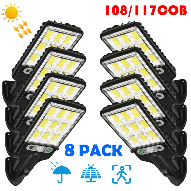 1pc Solar Street Light Outdoor Waterproof Motion Sensor Wall LED Lamp With 3 Lighting Mode Solar Powered Lights For Garden Patio
1pc Solar Street Light Outdoor Waterproof Motion Sensor Wall LED Lamp With 3 Lighting Mode Solar Powered Lights For Garden Patio