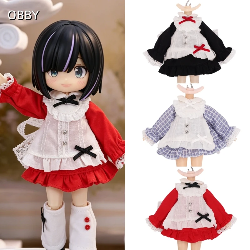 Maid Style Lolita Dress Set For Gsc 1/12 Molly P11 YMY2.0 Asi 2.0 Body Doll Cloth NAGI Doll Outfit Clothes
Maid Style Lolita Dress Set For Gsc 1/12 Molly P11 YMY2.0 Asi 2.0 Body Doll Cloth NAGI Doll Outfit Clothes
