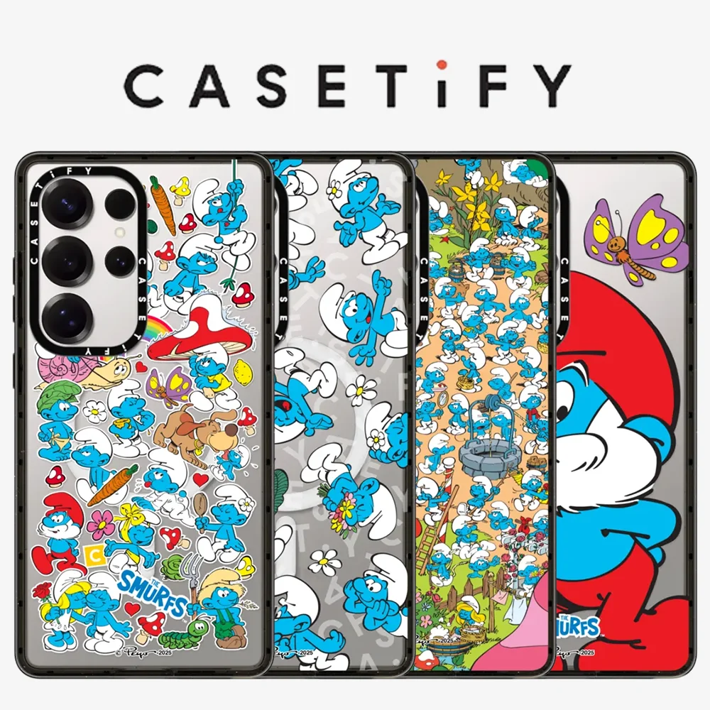 CASETiFY The Smurfs Cartoon Series Magnetic Drop-proof Case for Samsung Galaxy S23 S24 S25 S26+ Ultra Plus Phone Charm Lanyardv
CASETiFY The Smurfs Cartoon Series Magnetic Drop-proof Case for Samsung Galaxy S23 S24 S25 S26+ Ultra Plus Phone Charm Lanyardv