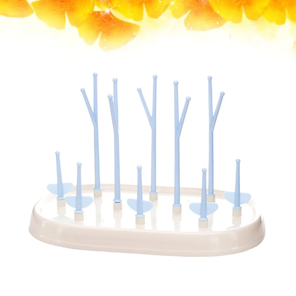 Detachable Baby Drying Rack With Deep Tray Storage Stand For Quick Dry Multifunction Feeding Organizer Flexible Branches 
Detachable Baby Drying Rack With Deep Tray Storage Stand For Quick Dry Multifunction Feeding Organizer Flexible Branches