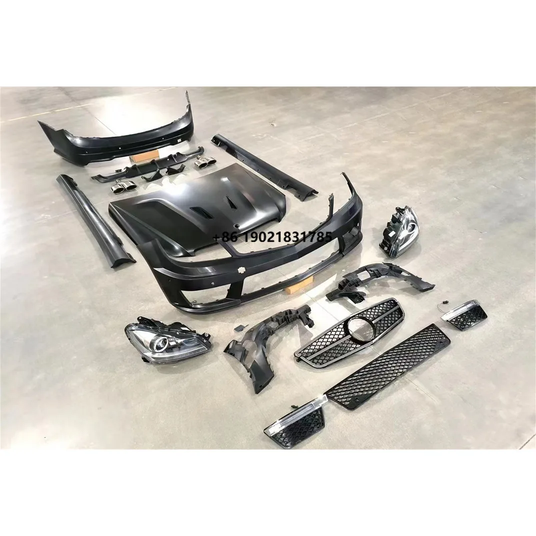 Factory Price Body Kit for C Class W204 C200 C260 to C63 Front Rear Bumper Grille Side Skirt Headlights Hood
Factory Price Body Kit for C Class W204 C200 C260 to C63 Front Rear Bumper Grille Side Skirt Headlights Hood