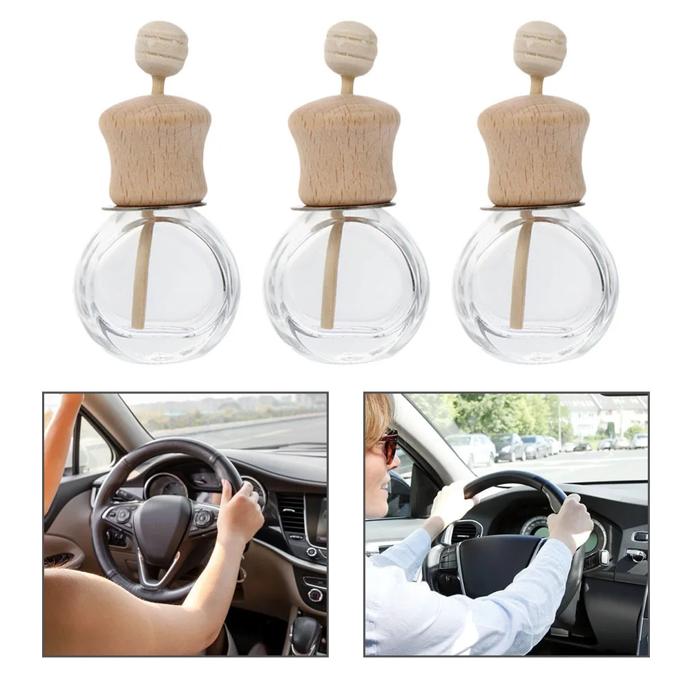 6pcs Car Air Freshener Diffusers 10ml High Waist Round Bottle Wood Cap Essential Oil Holder Refillable Scent Diffuser for Home 
6pcs Car Air Freshener Diffusers 10ml High Waist Round Bottle Wood Cap Essential Oil Holder Refillable Scent Diffuser for Home