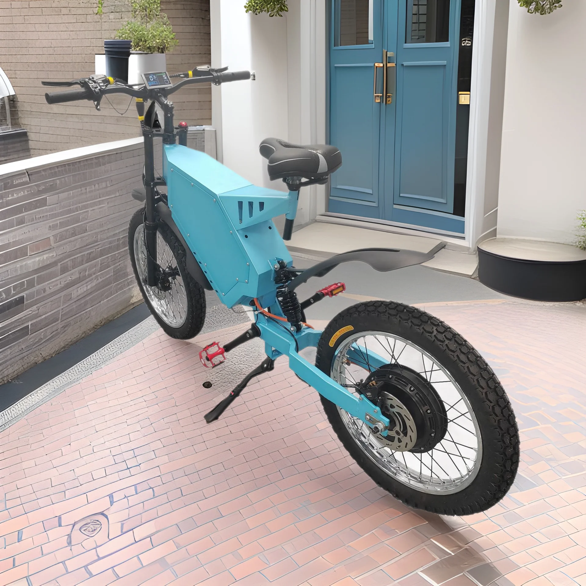 STLF Off-road electric motorcycle High-power off-road motorcycle Dual-drive electric vehicle
STLF Off-road electric motorcycle High-power off-road motorcycle Dual-drive electric vehicle
