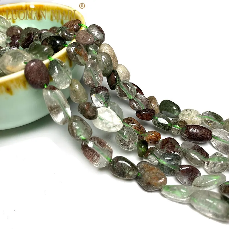 Fine 100% Natural Green Phantom Quartz Irregular Gravel Gemstone Beads For Jewelry Making DIY Bracelet Necklace 6-8mm 15''
Fine 100% Natural Green Phantom Quartz Irregular Gravel Gemstone Beads For Jewelry Making DIY Bracelet Necklace 6-8mm 15''