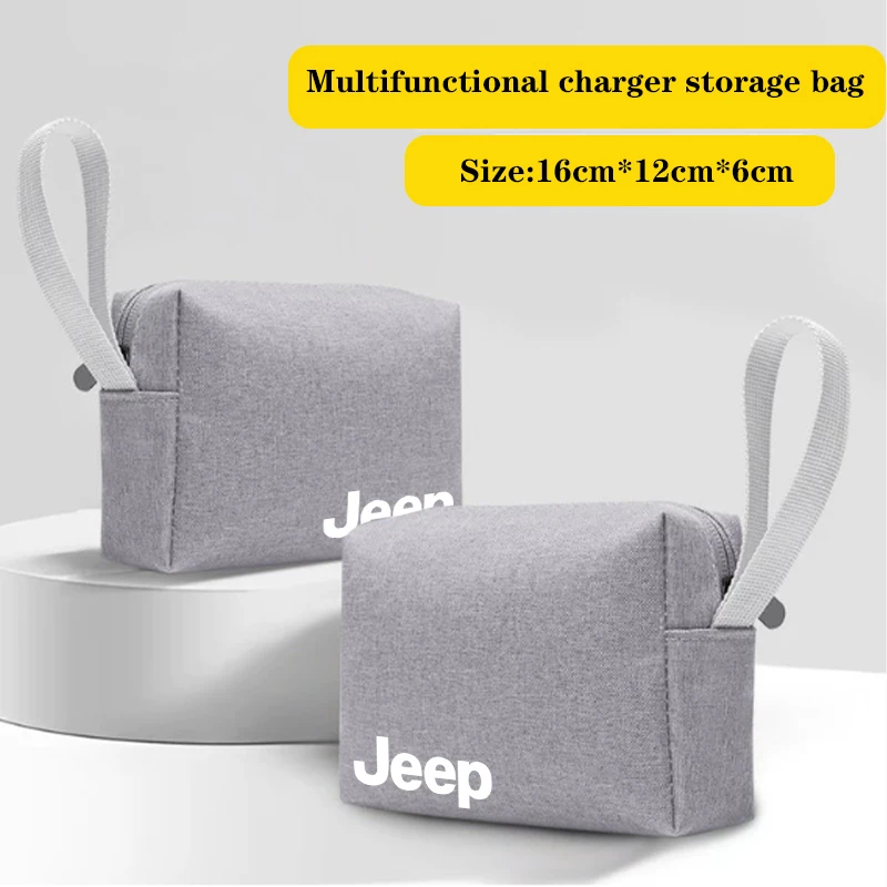 Storage Bag Pouch Carrying Bag Zipper Cable storage bag For Jeep Grand Cherokee Wrangler JK Gladiator Compass Renegade Patriot
Storage Bag Pouch Carrying Bag Zipper Cable storage bag For Jeep Grand Cherokee Wrangler JK Gladiator Compass Renegade Patriot