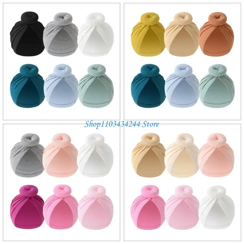 G2TC 6pcs Nursery Hospital Turban Hat Solid Color Baby Bun Knot Caps Headwrap Bonnet Caps for Infant Newborn
G2TC 6pcs Nursery Hospital Turban Hat Solid Color Baby Bun Knot Caps Headwrap Bonnet Caps for Infant Newborn