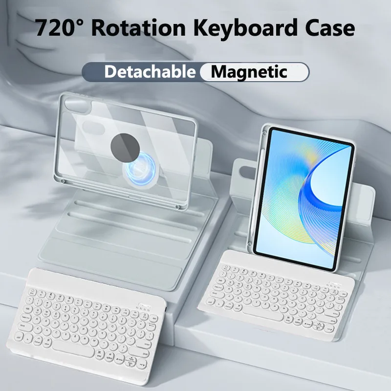 Case for Samsung Galaxy Tab S11 2025 11" X730 A11 Plus S10 Lite S10 FE S7 S8 11 S9 FE 11 X510 720° Rotating Magnetic Keyboard
Case for Samsung Galaxy Tab S11 2025 11" X730 A11 Plus S10 Lite S10 FE S7 S8 11 S9 FE 11 X510 720° Rotating Magnetic Keyboard