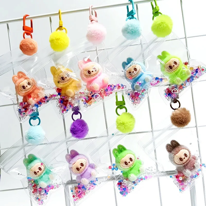 New Labubu Key chain Three-dimensional Doll Schoolbag Chain Kawaii Mobile Phone Pendant Car Decoration Dolls Women and Men Gift
New Labubu Key chain Three-dimensional Doll Schoolbag Chain Kawaii Mobile Phone Pendant Car Decoration Dolls Women and Men Gift