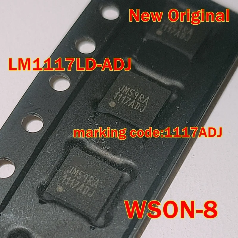 LM1117LD-ADJ/NOPB LM1117LD-ADJ WSON-8 New Original marking code:1117ADJ 800mA Low-Dropout Linear Regulator
LM1117LD-ADJ/NOPB LM1117LD-ADJ WSON-8 New Original marking code:1117ADJ 800mA Low-Dropout Linear Regulator