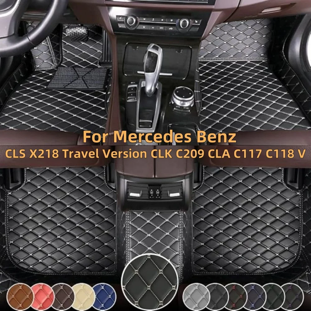 Автомобильные коврики для Mercedes Benz CLS X218 Travel Version CLK C209 CLA C117 C118 V Полное покрытие Коврики Роскошные напольные вкладыши
Автомобильные коврики для Mercedes Benz CLS X218 Travel Version CLK C209 CLA C117 C118 V Полное покрытие Коврики Роскошные напольные вкладыши