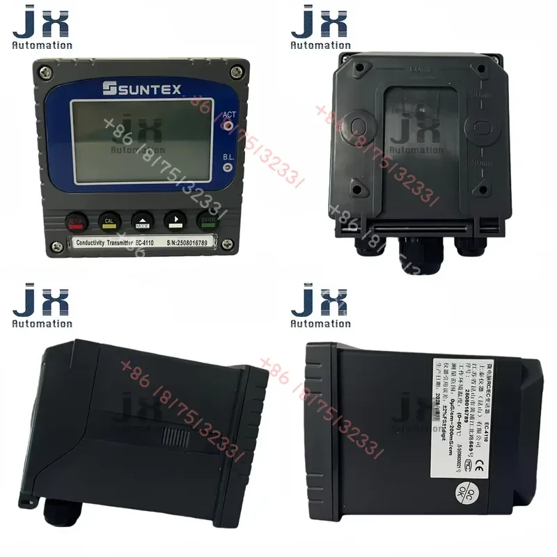 Taiwan SUNTEX EC-4110 Industrial Online Conductivity/Resistivity Transmitter with 8-241 Electrode
Taiwan SUNTEX EC-4110 Industrial Online Conductivity/Resistivity Transmitter with 8-241 Electrode