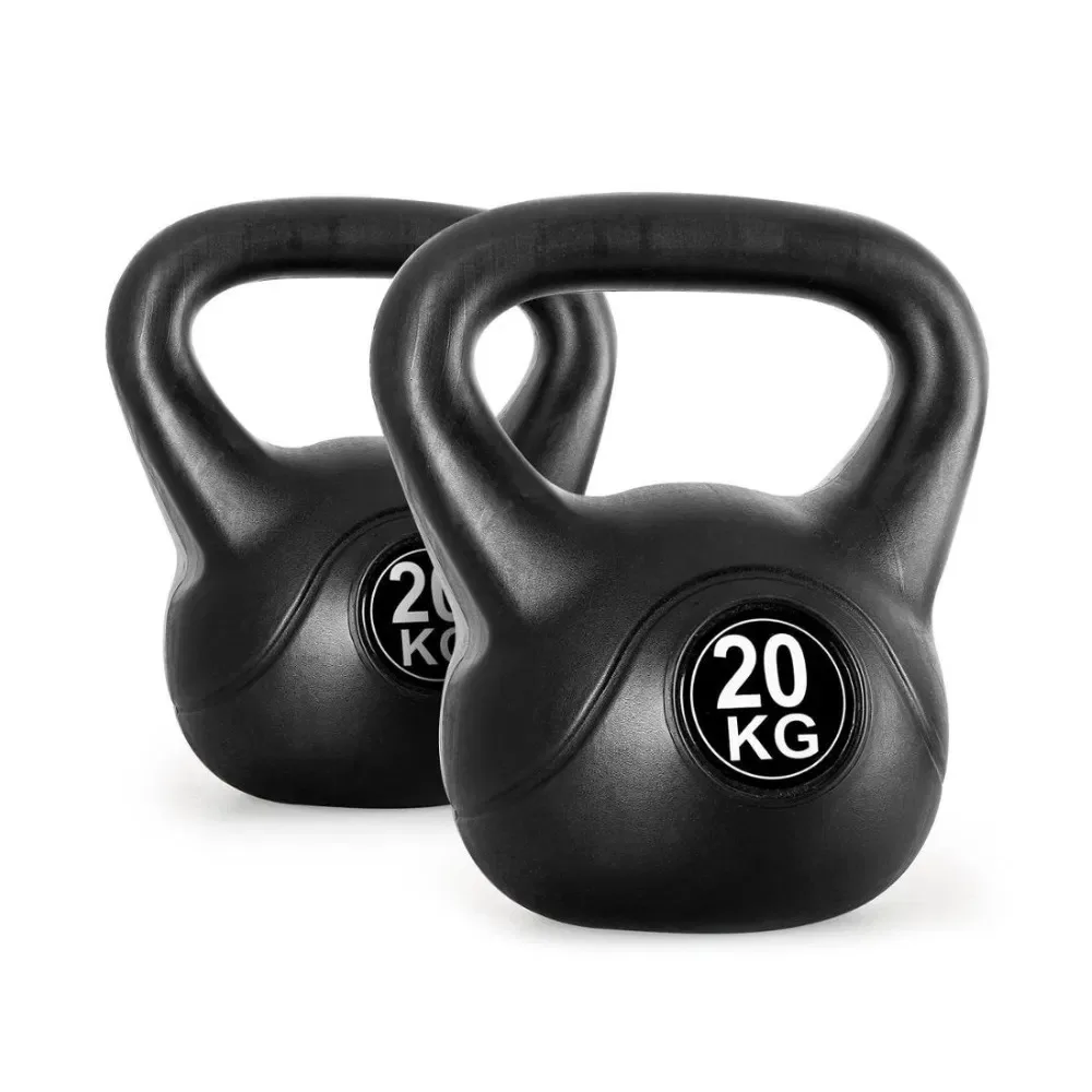 Gym Strength Training Custom Different Weight 16KG 20KG 24KG LBS Black Sand Filled Plastic Cement Kettlebell Factory Price
Gym Strength Training Custom Different Weight 16KG 20KG 24KG LBS Black Sand Filled Plastic Cement Kettlebell Factory Price