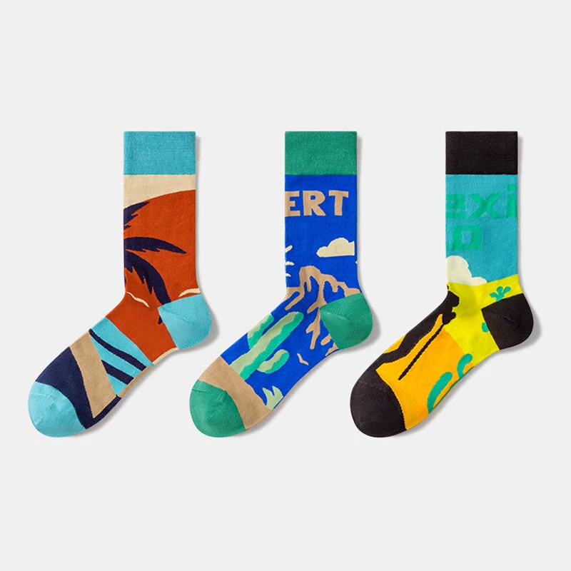New Men Socks Long Summer Lightweight High Quality Brand Socks Men Cotton 3 pairs/lot Creativity Socks Hand Link calcetines
New Men Socks Long Summer Lightweight High Quality Brand Socks Men Cotton 3 pairs/lot Creativity Socks Hand Link calcetines