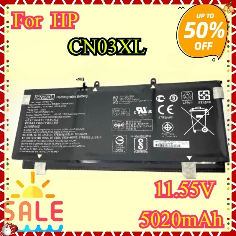 New CN03XL SH03XL Laptop battery For HP ENVY 13-AB003NF 13-AB023TU Spectre X360 13-AB001 13-AB002 HSTNN-LB7L 901345-855 TPN-Q178
New CN03XL SH03XL Laptop battery For HP ENVY 13-AB003NF 13-AB023TU Spectre X360 13-AB001 13-AB002 HSTNN-LB7L 901345-855 TPN-Q178