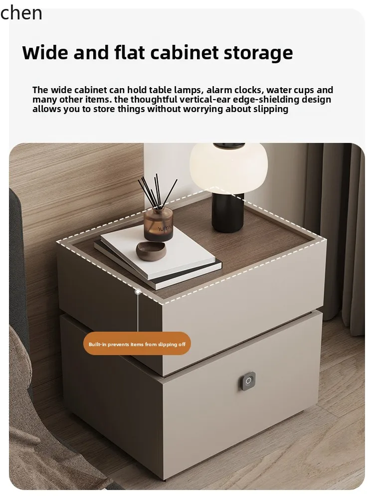YXY bedside table Bedroom storage Multifunctional storage Small fingerprint lock Bedside table
YXY bedside table Bedroom storage Multifunctional storage Small fingerprint lock Bedside table