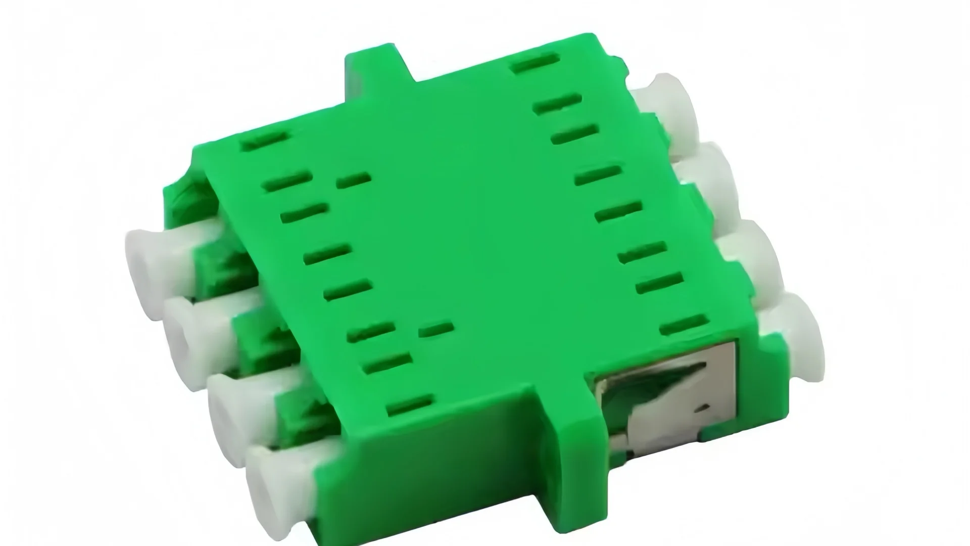 LC-APC Quad Metal Flange Fiber Duplex Adapter Optical Fiber Lc Adapter
LC-APC Quad Metal Flange Fiber Duplex Adapter Optical Fiber Lc Adapter