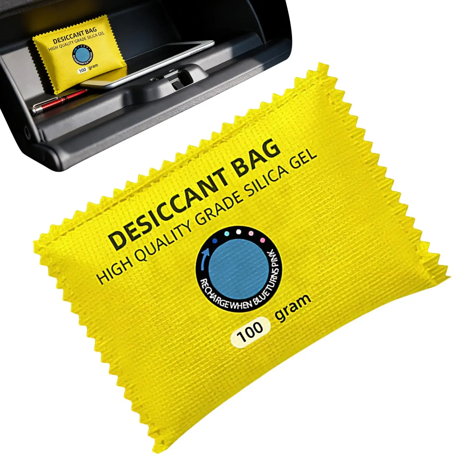 Car Dehumidifier Moisture Absorber Reactivated Silica Gel Packs for Garage Storage, Trucks SUV Closets Basement Bathroom
Car Dehumidifier Moisture Absorber Reactivated Silica Gel Packs for Garage Storage, Trucks SUV Closets Basement Bathroom