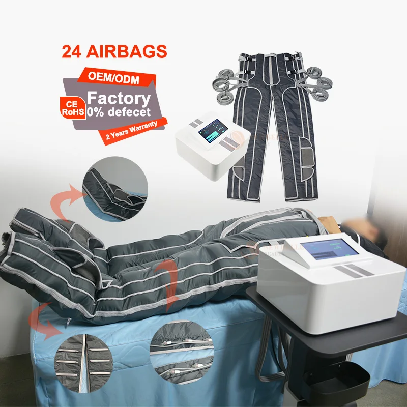 24 air bags Lymphatic Drainage Leg Massage Air Compression Recovery Boots Pressotherapy Presoterapia
24 air bags Lymphatic Drainage Leg Massage Air Compression Recovery Boots Pressotherapy Presoterapia