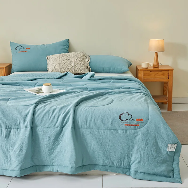 Soft Cooling Blanket Lightweight Smooth Air Condition Comforter Lightweight Spring Summer Solid Color Adult Single Cooler Quilt
Soft Cooling Blanket Lightweight Smooth Air Condition Comforter Lightweight Spring Summer Solid Color Adult Single Cooler Quilt