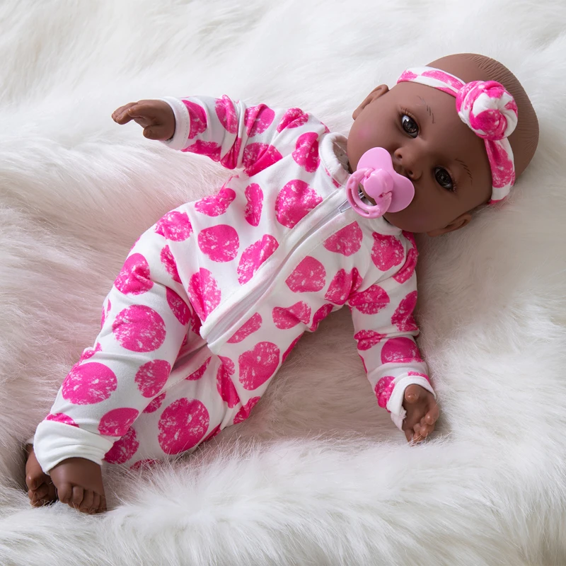 16 Inches Silicone Vinyl Fashion Baby Dolls Kids Toys Christmas Birthday Gifts Doll Collection
16 Inches Silicone Vinyl Fashion Baby Dolls Kids Toys Christmas Birthday Gifts Doll Collection